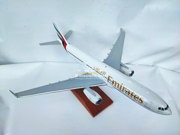 Model of Airbus A330-200 Emirates Airlines with detailed craftsmanship.